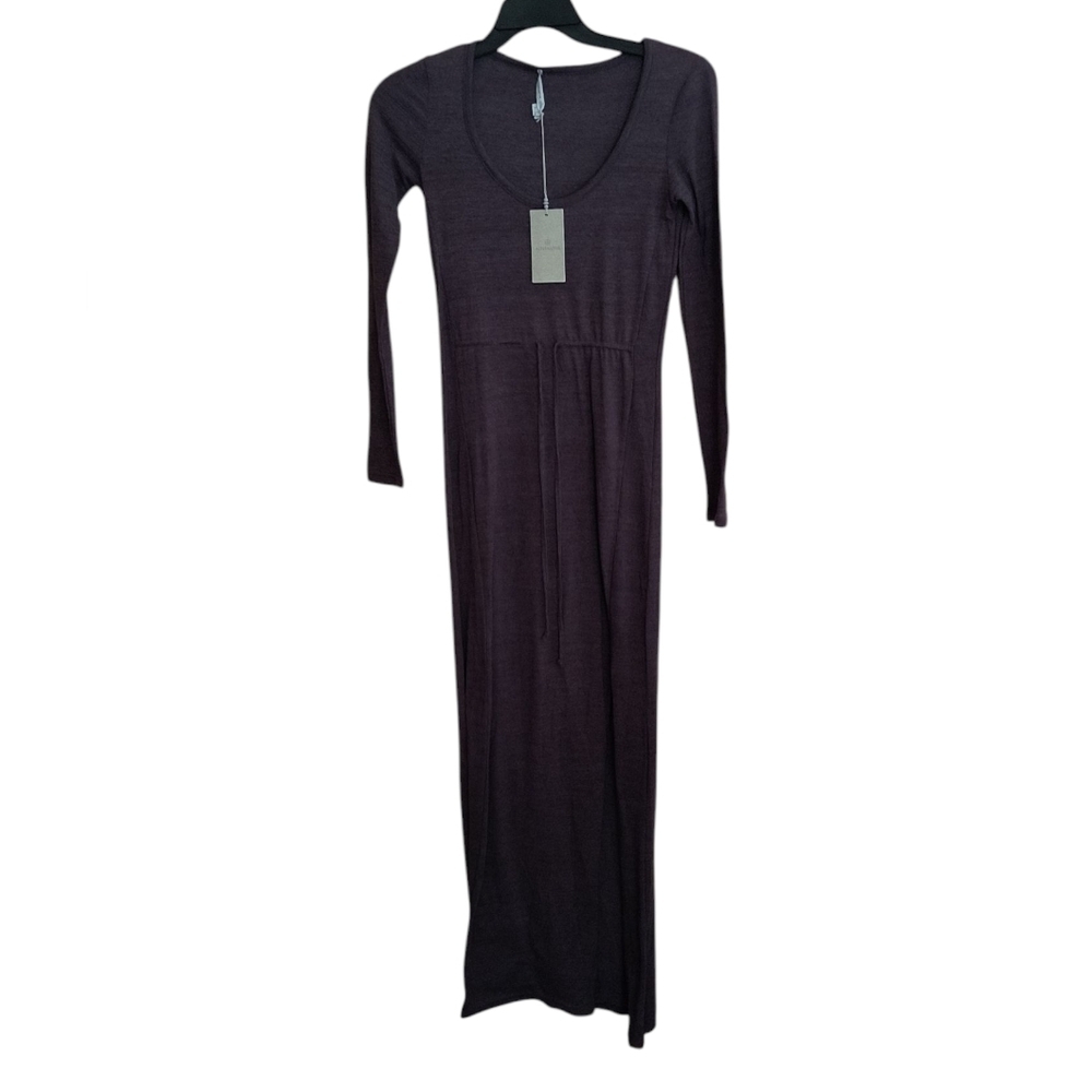 NWT Alternative 100% Organic Pima Cotton Knit Maxi Dress Size S